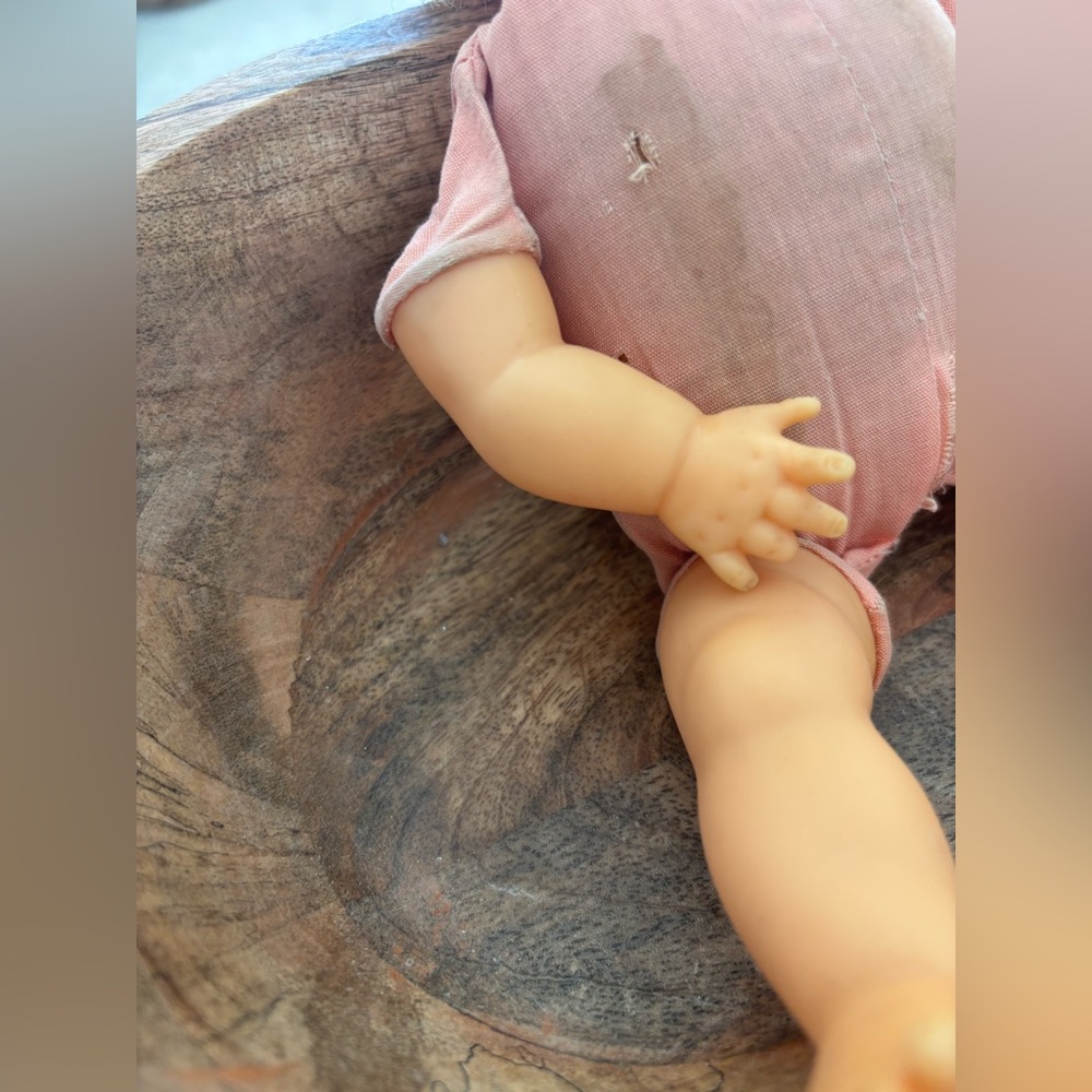 🍃🦋 Vintage Thumbalina Newborn Baby Doll 1960s - Picture 9 of 10